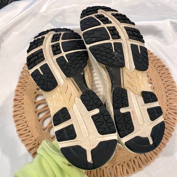 Asics MetaRun T8C9N-0101 Women White/Blue Sneakers Size 8.5 - Picture 9 of 12